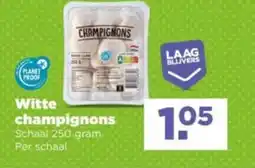 PLUS Witte champignons aanbieding