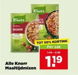PLUS Alle Knorr Maaltijdmixen aanbieding