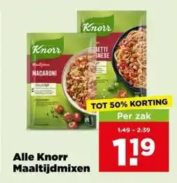 PLUS Alle Knorr Maaltijdmixen aanbieding