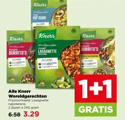 PLUS Alle knorr wereldgerechten aanbieding