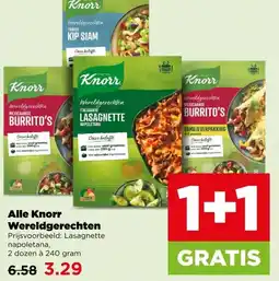 PLUS Alle Knorr Wereldgerechten aanbieding