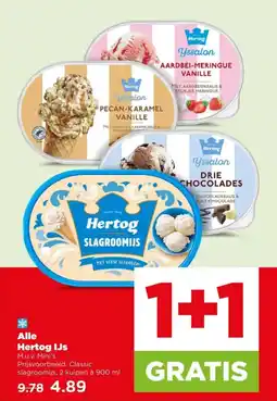 PLUS Alle Hertog IJs aanbieding