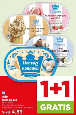 PLUS Alle Hertog IJs aanbieding