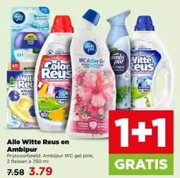 PLUS Alle Witte Reus en Ambipur aanbieding