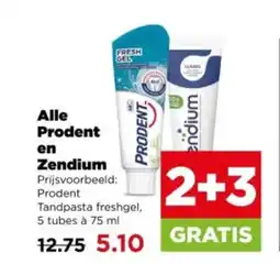 PLUS Alle prodent en zendium aanbieding
