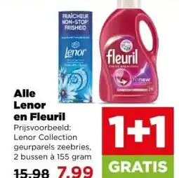 PLUS Alle Lenor en Fleuril aanbieding