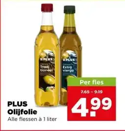 PLUS Plus olijfolie aanbieding