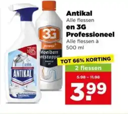 PLUS Antikal, en 3G Professioneel aanbieding