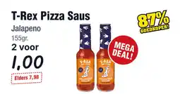 Budget Food T-Rex Pizza Saus Jalapeno aanbieding