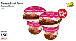 Budget Food Ehrmann Grand Dessert Chocolade Mousse aanbieding