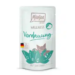Zooplus 12x 125g MjAMjAM Wellness Digestion - Rund nat kattenvoer aanbieding