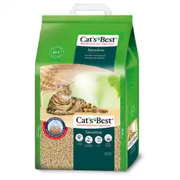 Zooplus 20l (ca. 7,2kg) Sensitive Cat´s Best Kattenbakvulling aanbieding