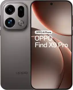 Coolblue OPPO Find X9 Pro 512GB Grijs 5G aanbieding