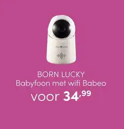 Baby & Tiener Born lucky babyfoon met wifi babeo aanbieding