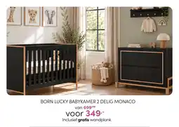 Baby & Tiener Born lucky babykamer 2 delig monaco aanbieding
