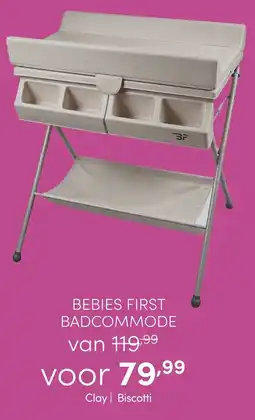 Baby & Tiener 3f bebies first badcommode aanbieding