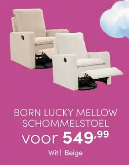 Baby & Tiener Born lucky mellow schommelstoel aanbieding