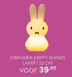 Baby & Tiener Mrmaria miffy shines lamp aanbieding