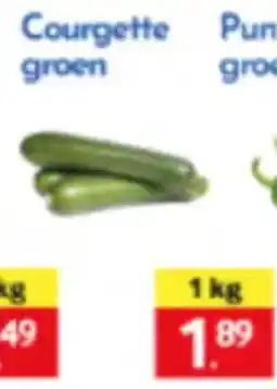 Tanger Markt Courgette groen aanbieding