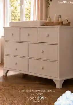 Baby & Tiener Born Lucky commode ronda aanbieding