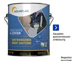 GAMMA Aquaplan gootvernieuwer zinkkleurig aanbieding