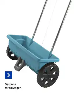 GAMMA Gardena strooiwagen aanbieding