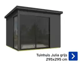 GAMMA Tuinhuis Julia grijs aanbieding