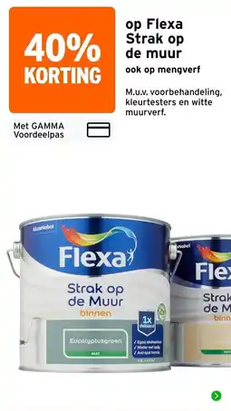 GAMMA Flexa Strak op de Muur aanbieding