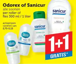 Coop Odorex of Sanicur aanbieding