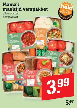 Coop Mama's maaltijd verspakket aanbieding