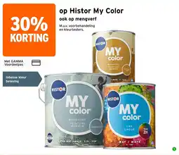 GAMMA Histor my color aanbieding