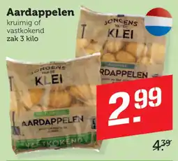 Coop jongens van de klei aardappelen aanbieding