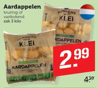 Jongens van de klei aardappelen