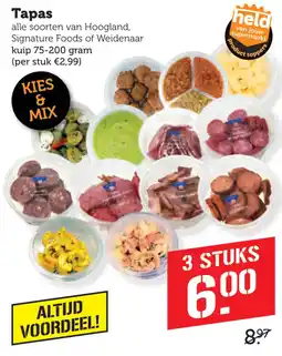 Coop Tapas aanbieding