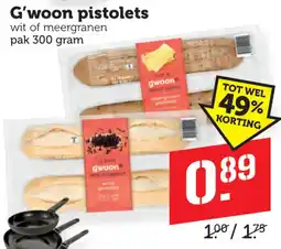 Coop G'woon pistolets aanbieding