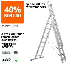 GAMMA Altrex All Round reformladder aanbieding