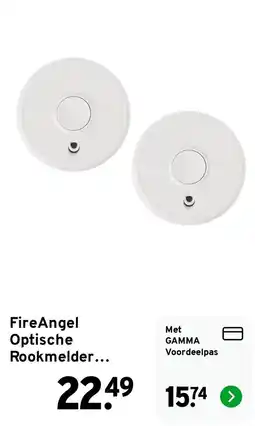 GAMMA FireAngel Optische Rookmelder aanbieding