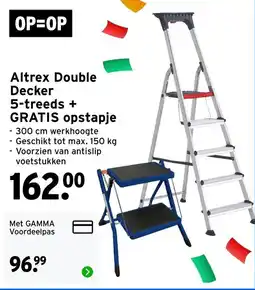 GAMMA Altrex Double Decker aanbieding
