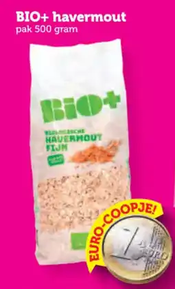 Coop Bio+ havermout aanbieding