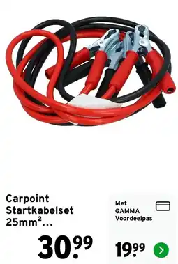 GAMMA Carpoint Startkabelset aanbieding