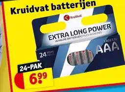 Kruidvat Kruidvat batterijen aanbieding