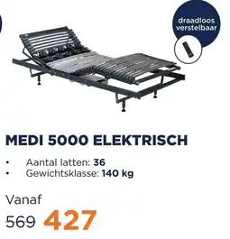 TotaalBED medi 5000 elektrisch aanbieding