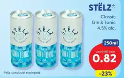 Die Grenze stëlz classic gin & tonic aanbieding