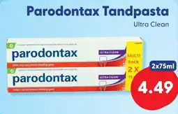 Die Grenze Parodontax Tandpasta Ultra Clean aanbieding