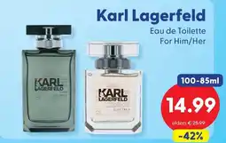 Die Grenze Karl Lagerfeld Eau de Toilette For Him/Her aanbieding