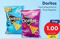 Die Grenze Doritos Cool American of Pure Paprika aanbieding