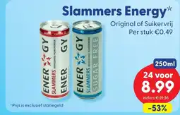Die Grenze Slammers Energy aanbieding