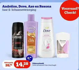 Bol.com Andrélon, Dove, Axe en Rexona haar & lichaamsverzorging aanbieding