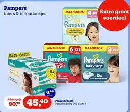 Bol.com Pampers luiers & billendoekjes aanbieding