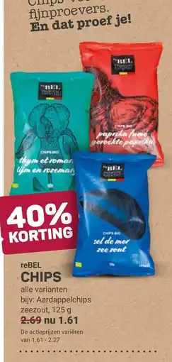 Ekoplaza reBEL CHIPS aanbieding